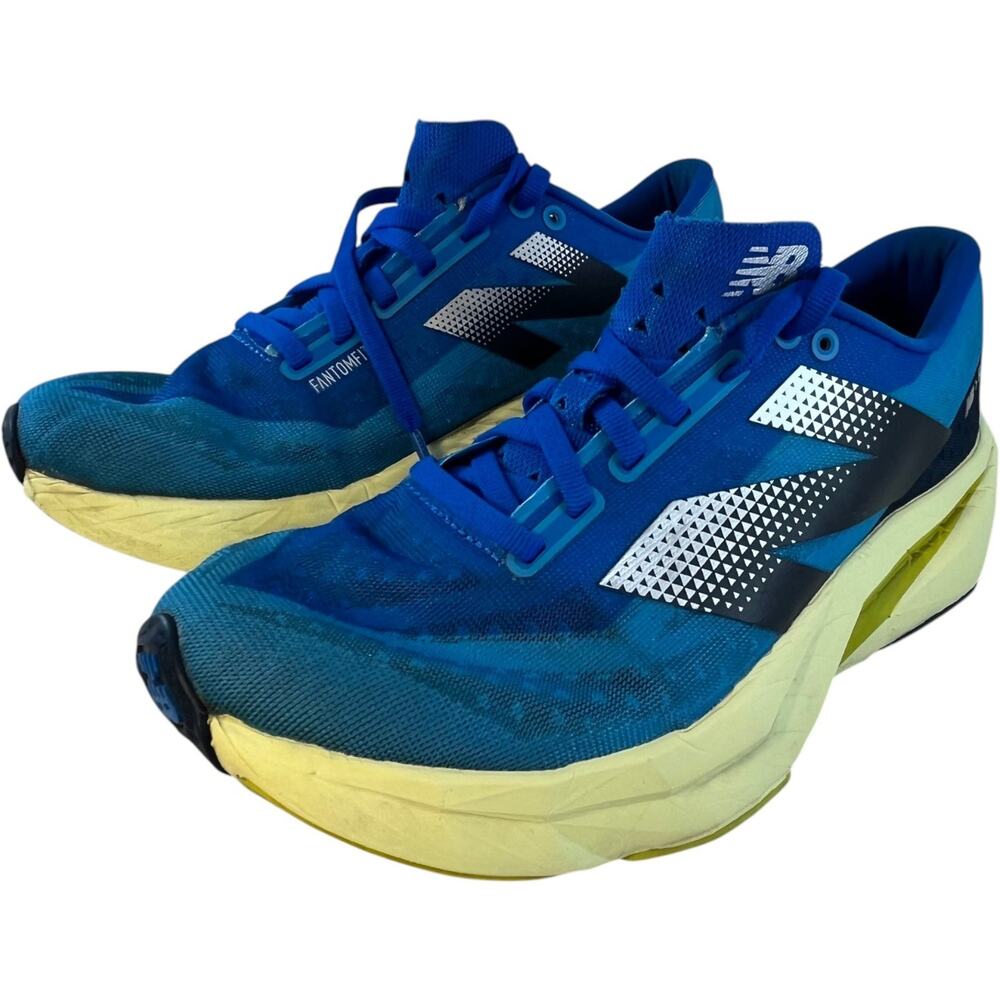 New Balance Mens FuelCell Rebel v4 Running Shoes Blue Size 8 Performance